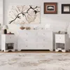 Streamdale Furniture Streamdale 3-piece Bedroom Set: Dresser & Nightstands - Retro