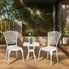 Streamdale Furniture Streamdale 3-piece Bistro Set 2 Chairs, Round Table