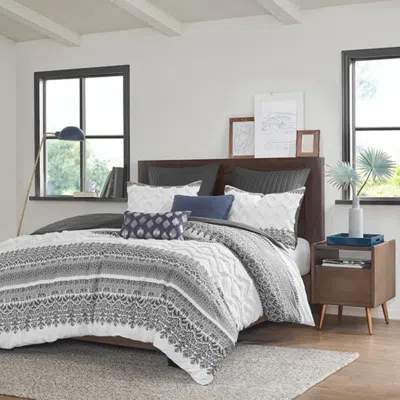 Streamdale Furniture Streamdale 3 Piece Cotton Duvet Cover Set With Chenille Tufting