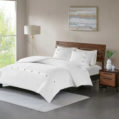 Streamdale Furniture Streamdale 3 Piece Cotton Waffle Weave Duvet Cover Set