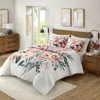 Streamdale Furniture Streamdale 3 Piece Floral Cotton Duvet Cover Set