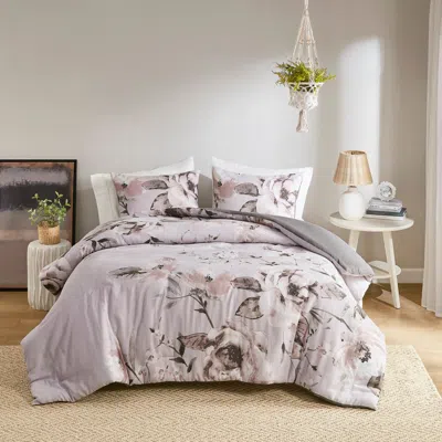 Streamdale Furniture Streamdale 3 Piece Floral Printed Duvet Cover Set