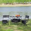 Streamdale Furniture Streamdale 3-piece Folding Table & Chairs Set For Outdoor Use