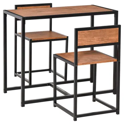 Streamdale Furniture Streamdale 3-piece Kitchen Dining Set For Small Spaces