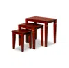 Streamdale Furniture Streamdale 3-piece Nesting Table Set