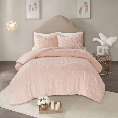 Streamdale Furniture Streamdale 3-piece Tufted Cotton Chenille Medallion Duvet Cover Set