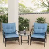 Streamdale Furniture Streamdale 3-piece Wicker Patio Set With Coffee Table