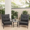Streamdale Furniture Streamdale 3-piece Wicker Patio Set With Coffee Table