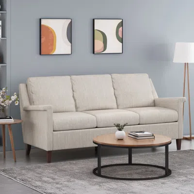 Streamdale Furniture Streamdale 3-seat Upholstered Sofa With Birch Legs For Comfort