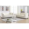 Streamdale Furniture Streamdale 3-seater + 3-seater Combination Sofa. Velvet Beige
