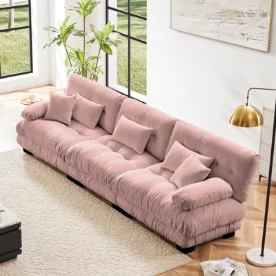 Streamdale Furniture Streamdale 3-seater Chenille Sectional Sofa - Soft & Comfy Living Room Furniture