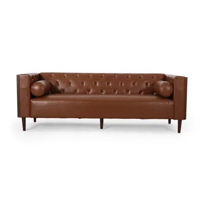 Streamdale Furniture Streamdale 3-seater Sofa In Brown