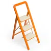 Streamdale Furniture Streamdale 3-step Ladder, Folding Step Stool, Wide Anti-slip Pedal, 580 Lbs Capacity