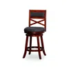Streamdale Furniture Streamdale 30" Bar Height X-back Swivel Stool