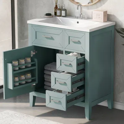 Streamdale Furniture Streamdale 30" Bathroom Vanity With Sink & Drawers