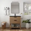 Streamdale Furniture Streamdale 30 Inch Bathroom Vanity Plywood With 2 Drawers