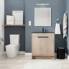 Streamdale Furniture Streamdale 30 Inch Bathroom Vanity Plywood With 2 Drawers