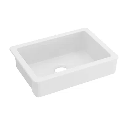 Streamdale Furniture Streamdale 30 L X 19 W Farmhouse/apron Front Ceramic Kitchen Sink
