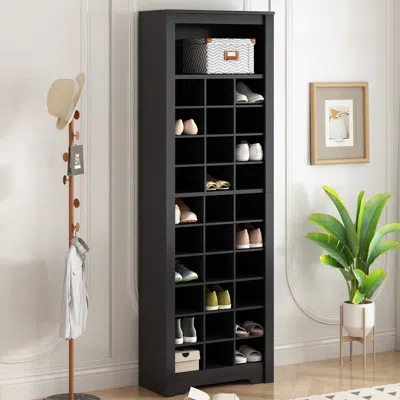 Streamdale Furniture Streamdale 30 Shoe Cubby Console: Stylish, Contemporary Storage
