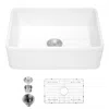Streamdale Furniture Streamdale 30 X 20 Inch Ceramic Farmhouse Apron-front Kitchen Sink Single Bowl