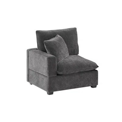 Streamdale Furniture Streamdale 31.5*30" Left Seat Module For Modular Sectional Sofa, Chenille