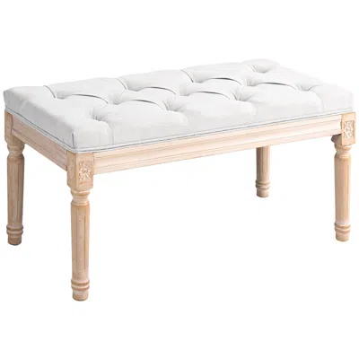 Streamdale Furniture Streamdale 32" End Of Bed Bench In Neutral