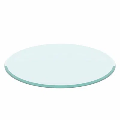Streamdale Furniture Streamdale 32" Round Tempered Glass Table Top - 1/2" Thick