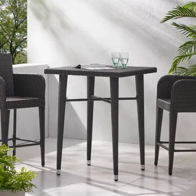 Streamdale Furniture Streamdale 32" Square Wicker Bar Table