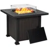 Streamdale Furniture Streamdale 34 Inch Outdoor Propane Gas Fire Pit Table