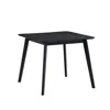 Streamdale Furniture Streamdale 35" Saving Space Table For 4, Modern Square Kitchen Table