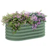Streamdale Furniture Streamdale 3.5' X 2' X 1.4' Galvanized Raised Garden Bed Kit