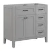 Streamdale Furniture Streamdale 36" Bathroom Cabinet Base With Drawers