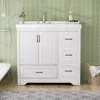 Streamdale Furniture Streamdale 36" Bathroom Vanity With Sink, Doors & Drawers