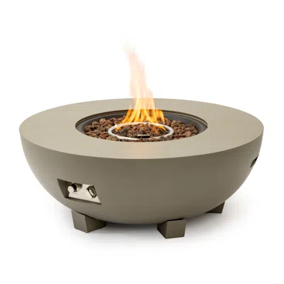 Streamdale Furniture Streamdale 36_inch Round Iron Fire Pit Table