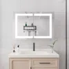 Streamdale Furniture Streamdale 36x24 Inch Led Lighted Medicine Cabinet