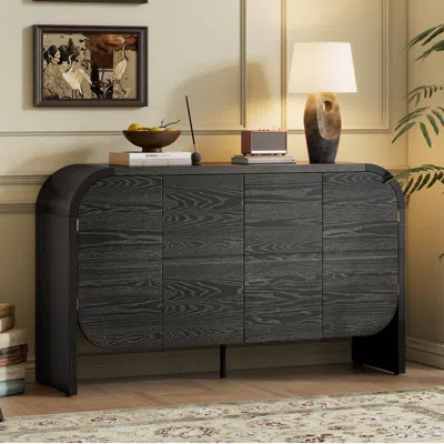 Streamdale Furniture Streamdale 4-door Sideboard With Rounded Corners ...
