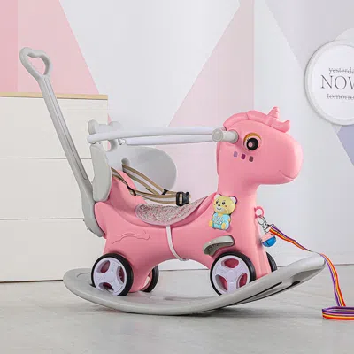 Streamdale Furniture Streamdale 4-in-1 Rocking Horse Balance Bike