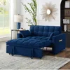 Streamdale Furniture Streamdale 4 In1 Loveseat Sofa Bed With Armrests & Storage Pockets