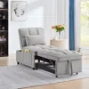 Streamdale Furniture Streamdale 4 In1 Multi-function Single Sofa Bed With Storage Pockets