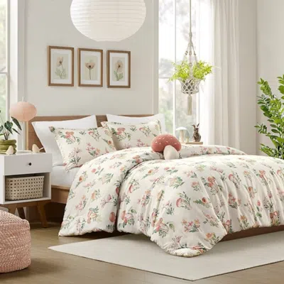 Streamdale Furniture Streamdale 4 Pcs Mushroom Garden Comforter Set(full/queen)
