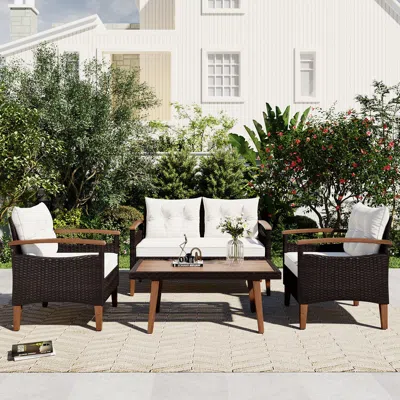 Streamdale Furniture Streamdale 4-piece Garden Furniture