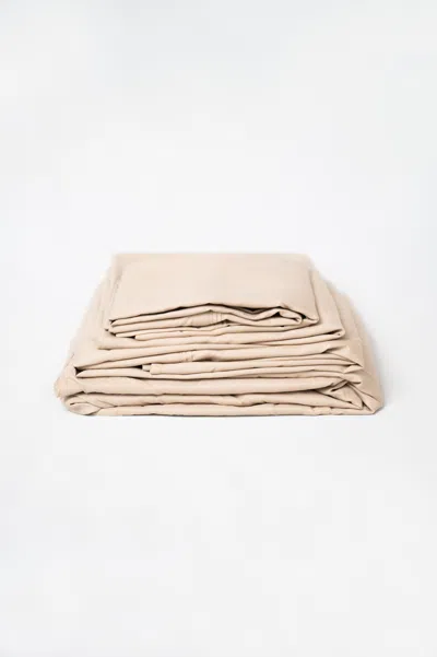 Streamdale Furniture Streamdale 4-piece Khaki Bamboo Twin Hypoallergenic Sheet Set