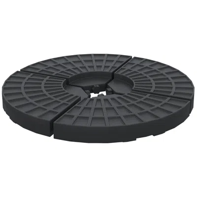 Streamdale Furniture Streamdale 4 Pieces Round Patio Umbrella Base