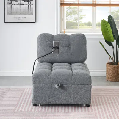 Streamdale Furniture Streamdale 40" Teddy Sofa Bed For Living Room/apartment