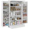 Streamdale Furniture Streamdale 41" Kitchen Pantry Storage Cabinet
