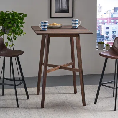 Streamdale Furniture Streamdale 42" Bar Height Dining Table With Rubberwood Legs