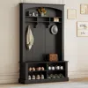 Streamdale Furniture Streamdale 47.2" Wide Hall Tree With Bench And Shoe Storage