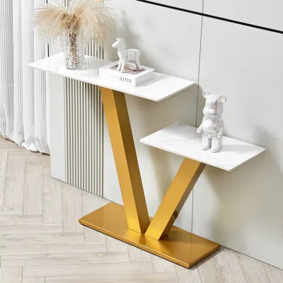 Streamdale Furniture Streamdale 47.2"modern Console Table