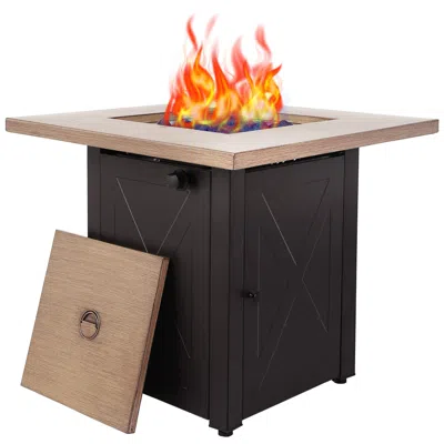 Streamdale Furniture Streamdale 48,000 Btu Outdoor Gas Fire Pit Table