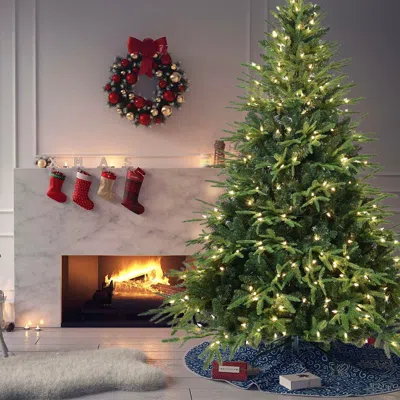 Streamdale Furniture Streamdale 4ft Pre-lit Artificial Christmas Tree With 150 Warm White Lights & 856 Tips